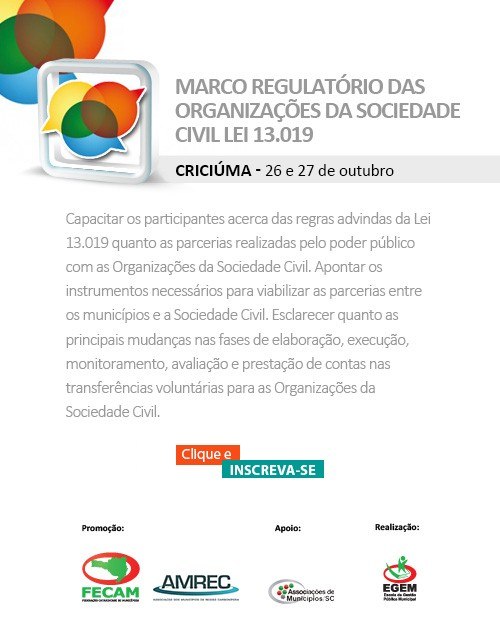 Read more about the article AMREC recebe capacitação sobre o Marco Regulatório das Organizações da Sociedade Civil (Lei 13.019)