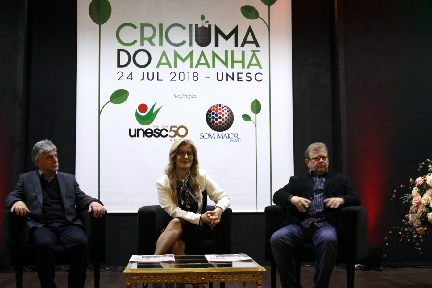 Read more about the article Prefeitos da AMREC participam do Fórum Criciúma do Amanhã