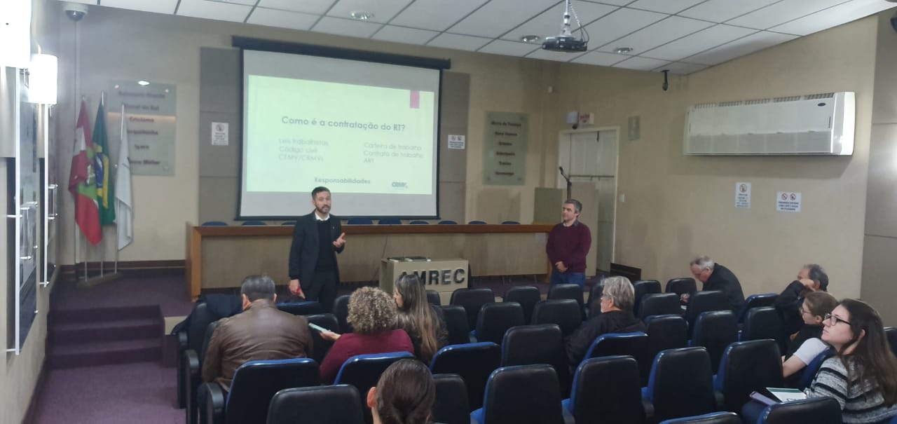 You are currently viewing AMREC recebe evento do Conselho Regional de Medicina Veterinária de Santa Catarina