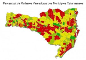 Read more about the article Indicadores da FECAM mostram a pequena participação política feminina nas Câmaras de Vereadores de SC