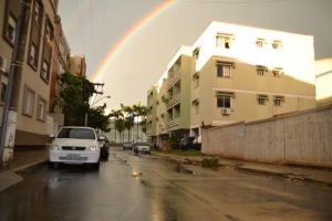 Read more about the article Águas de temporal são escoadas com rapidez nas ruas de Criciúma