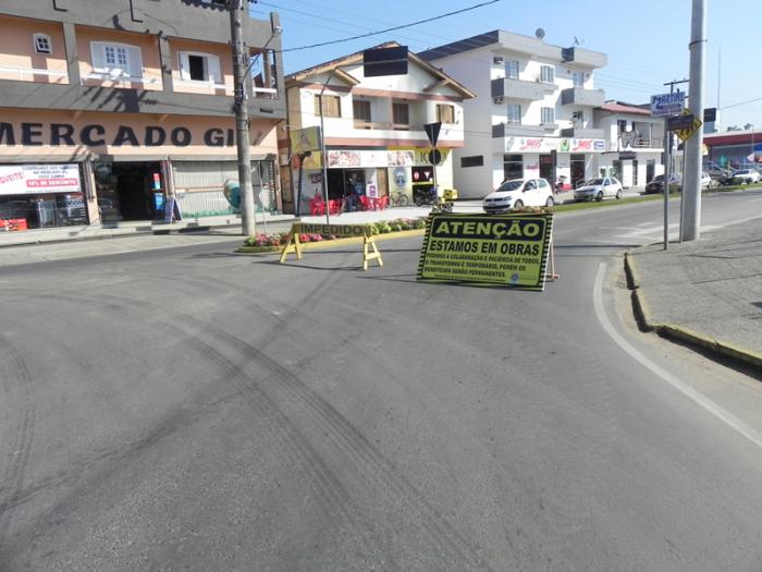 You are currently viewing Obras na Avenida 25 de julho em Forquilhinha suspensas nesta sexta-feira